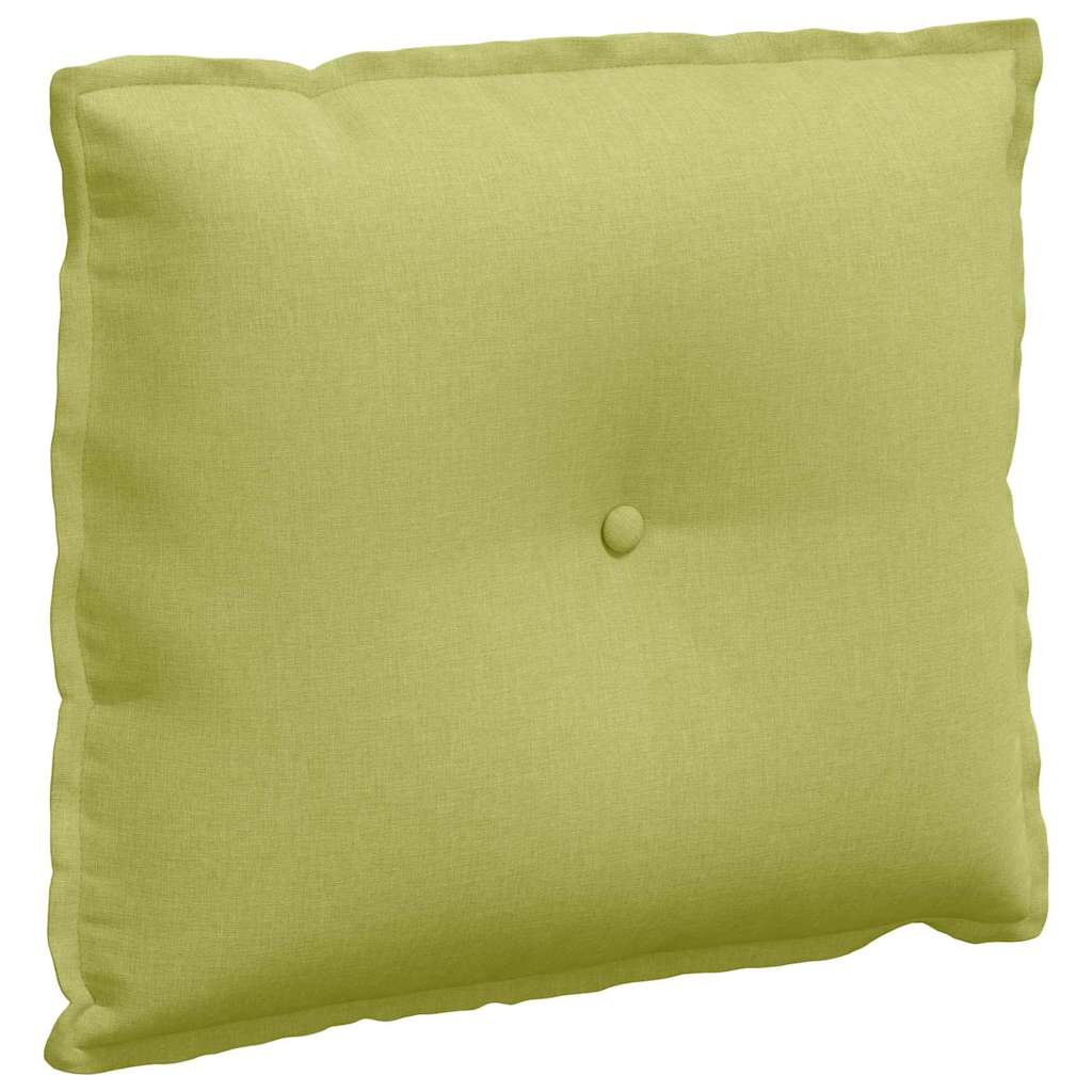 vidaXL Poduszka na plecy Jasnozielony 60 x 19 x 50 cm tkanina