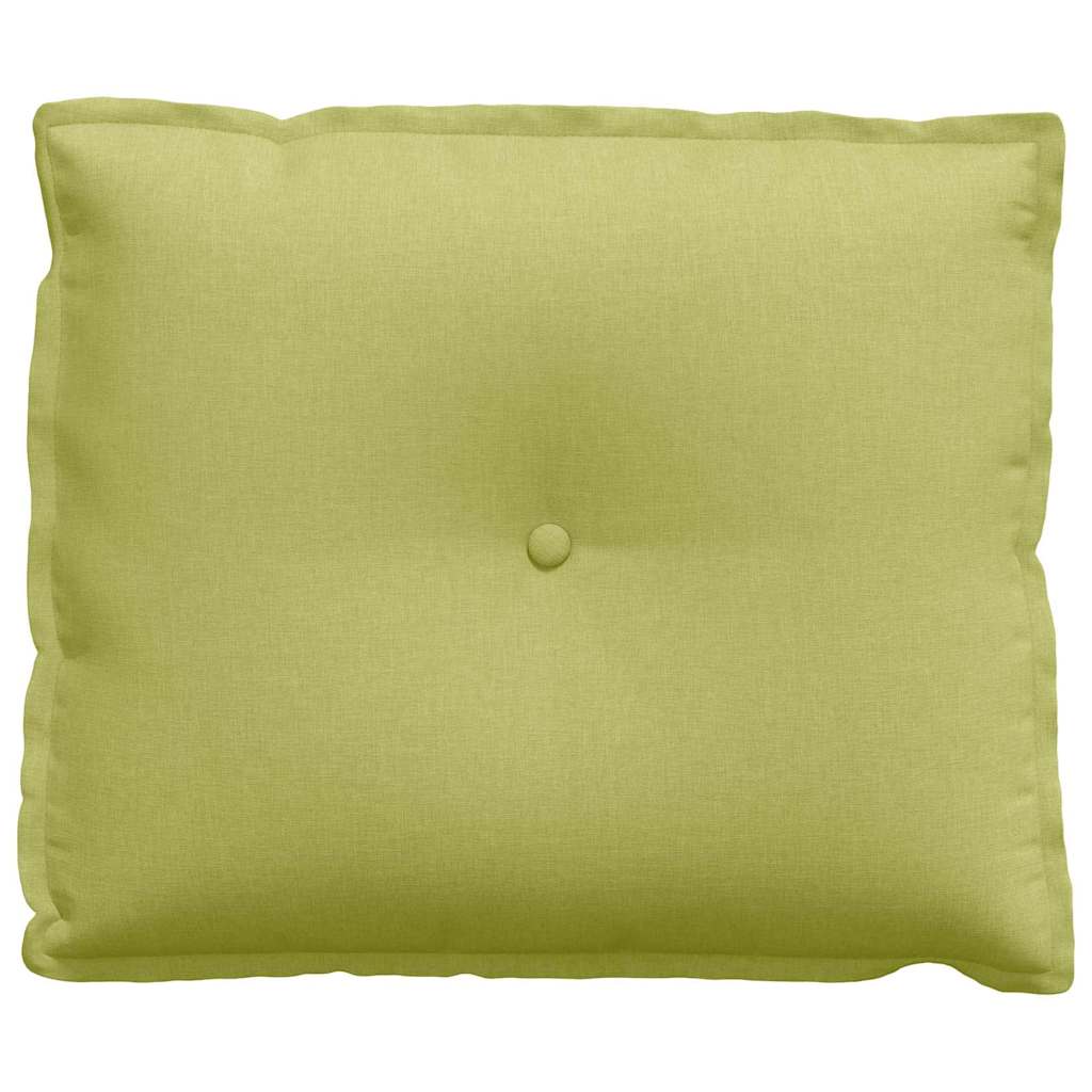 vidaXL Poduszka na plecy Jasnozielony 60 x 19 x 50 cm tkanina