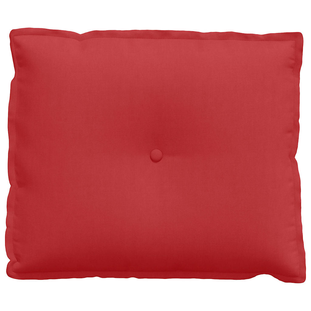 vidaXL Poduszka na plecy Czerwony 60 x 19 x 50 cm tkanina