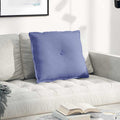 vidaXL Poduszka na plecy Niebieski dżins 60 x 19 x 50 cm tkanina