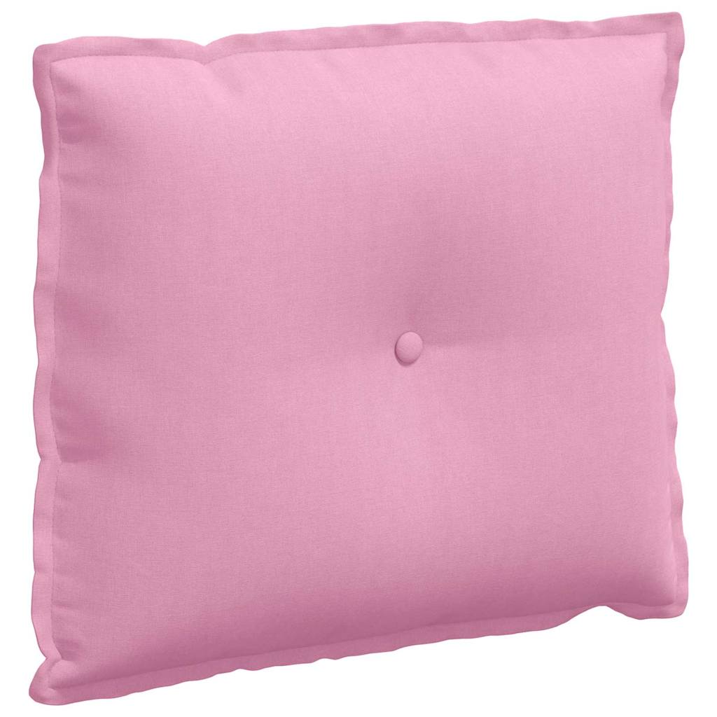 vidaXL Poduszka na plecy Różowy 60 x 19 x 50 cm tkanina