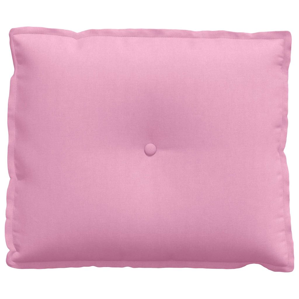 vidaXL Poduszka na plecy Różowy 60 x 19 x 50 cm tkanina
