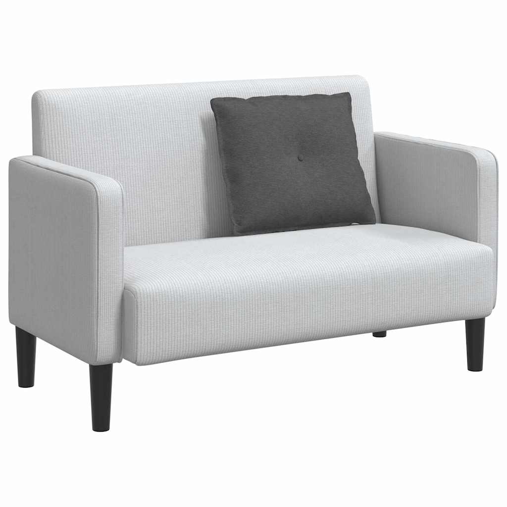 vidaXL Poduszka na plecy Ciemnoszary 60 x 50 cm Tkanina sztruksowa