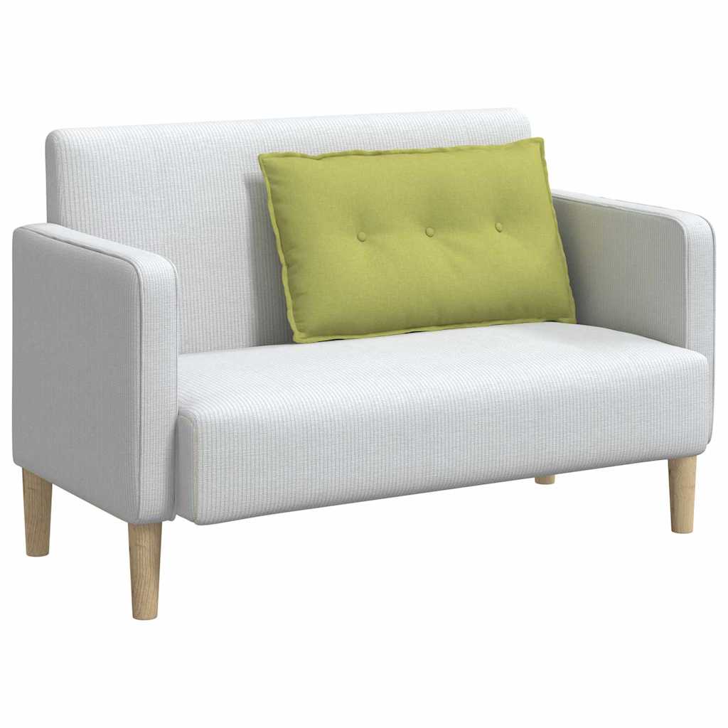 vidaXL Poduszka na plecy Jasnozielony 80 x 19 x 50 cm tkanina