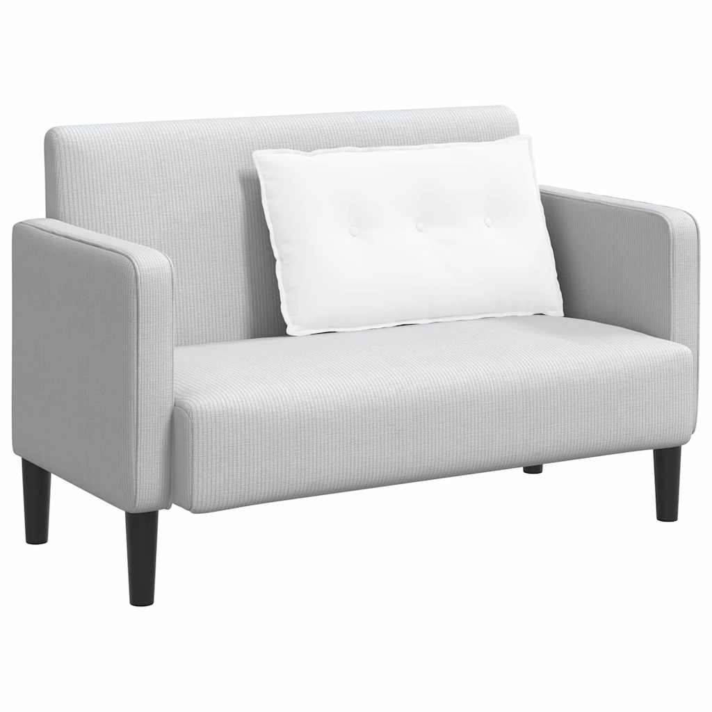 vidaXL Poduszka na plecy Biały 80 x 19 x 50 cm tkanina