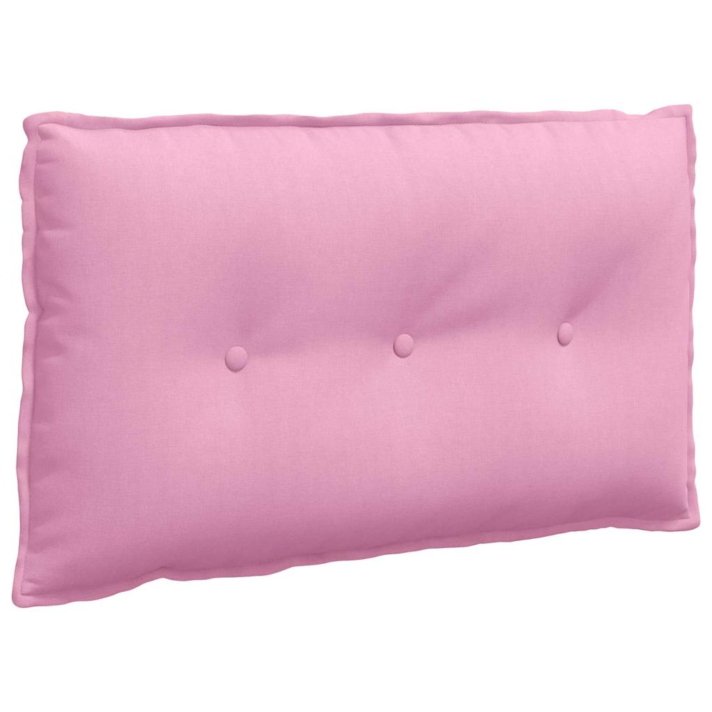 vidaXL Poduszka na plecy Różowy 80 x 19 x 50 cm tkanina