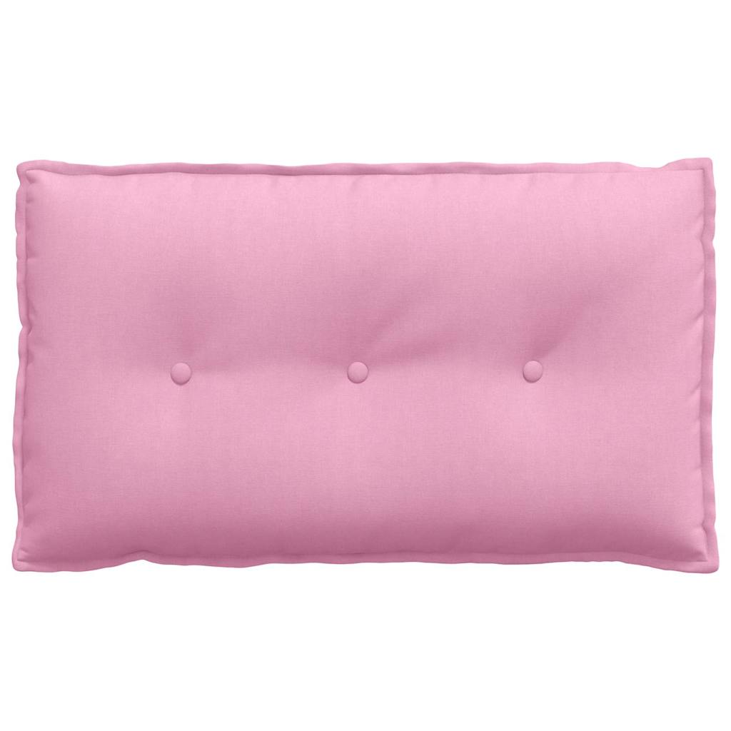vidaXL Poduszka na plecy Różowy 80 x 19 x 50 cm tkanina