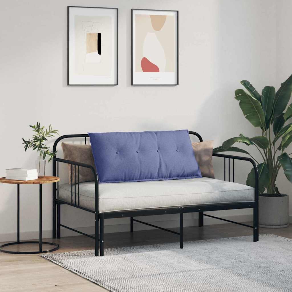 vidaXL Poduszka na plecy Niebieski dżins 100 x 19 x 50 cm tkanina