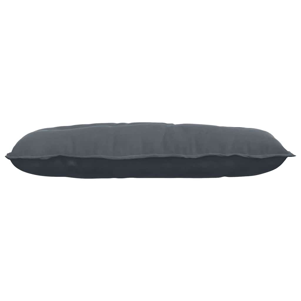 vidaXL Poduszka na plecy Ciemnoszary 100 x 50 cm Tkanina sztruksowa