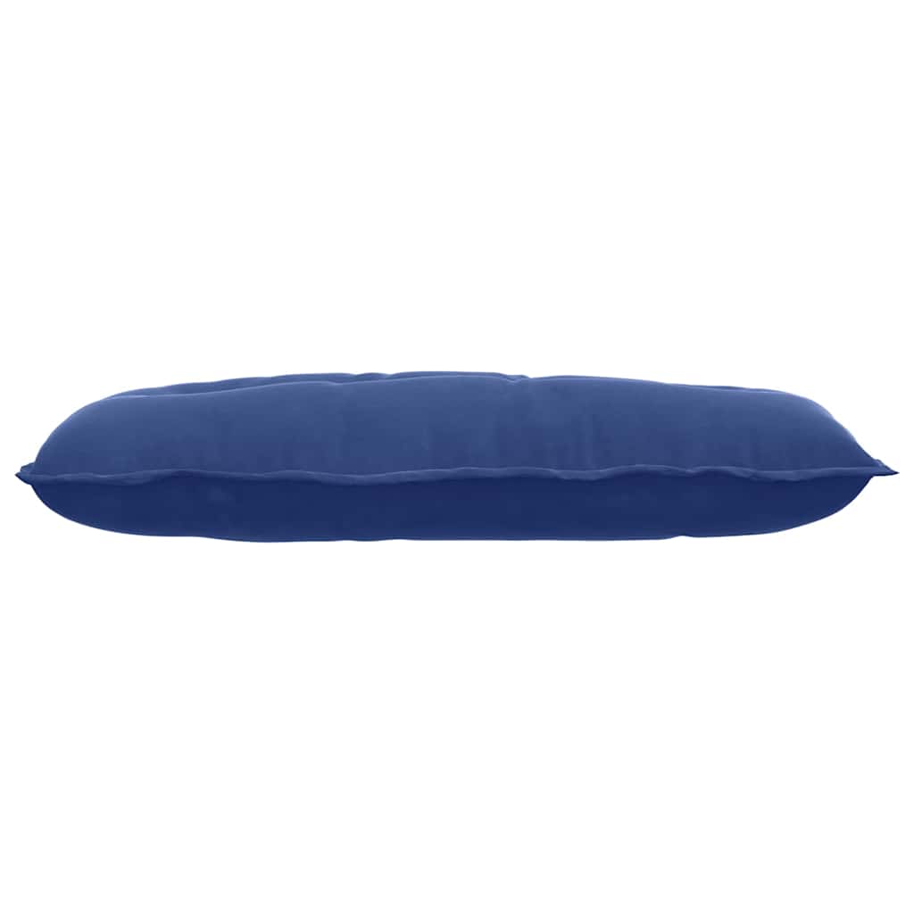vidaXL Poduszka na plecy Niebieski policyjny 100 x 50 cm