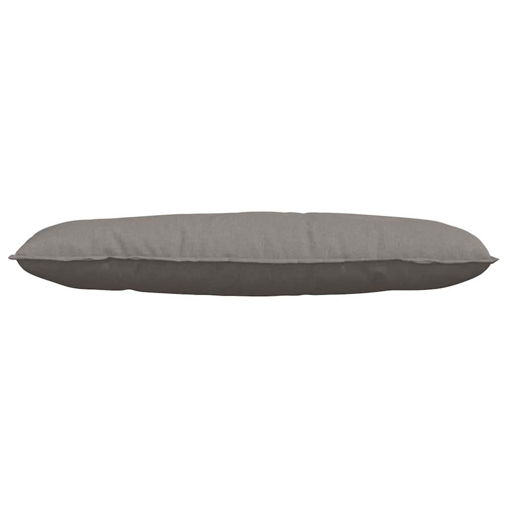 vidaXL Poduszka na plecy Ciemnoszary 120 x 19 x 50 cm tkanina