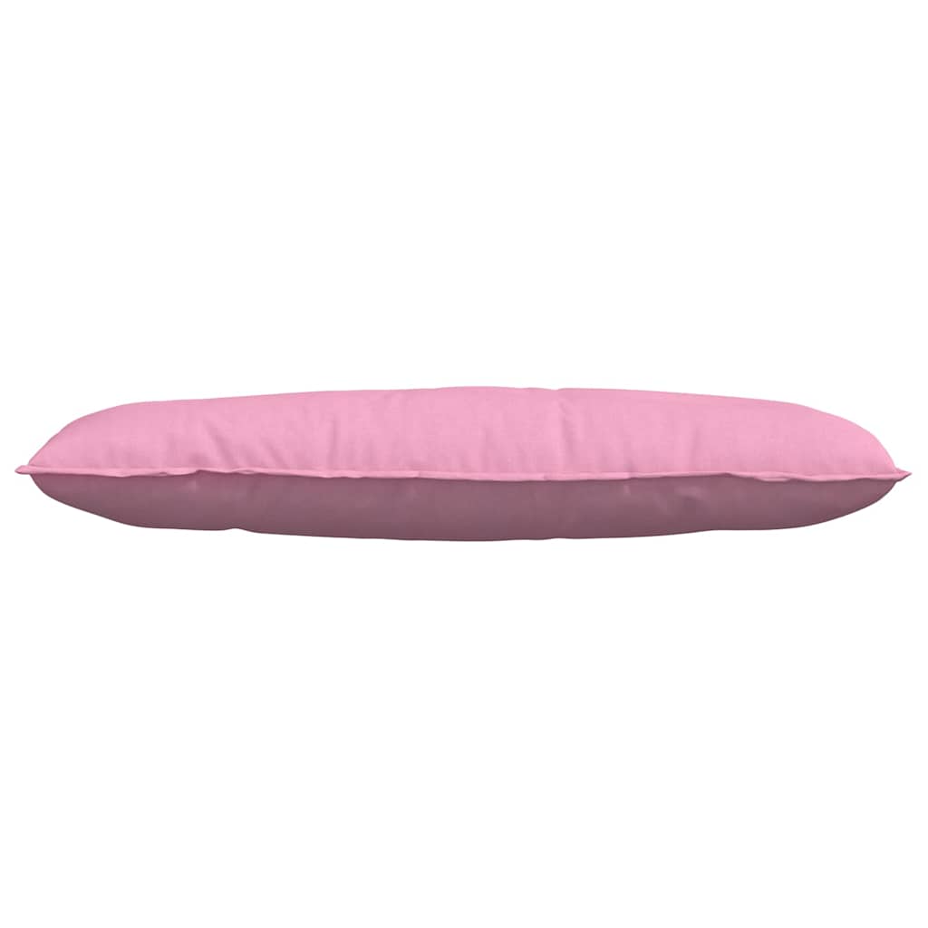vidaXL Poduszka na plecy Różowy 120 x 19 x 50 cm tkanina