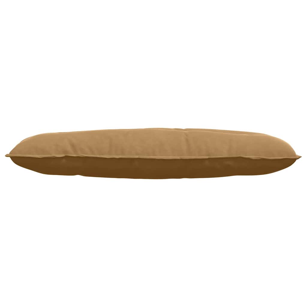 vidaXL Poduszka na plecy Brązowy 120 x 50 cm Tkanina sztruksowa