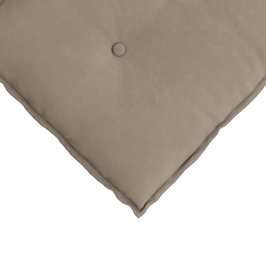 vidaXL Poduszka na plecy Ciemnoszary 120 x 50 cm Tkanina mikrofibrowa
