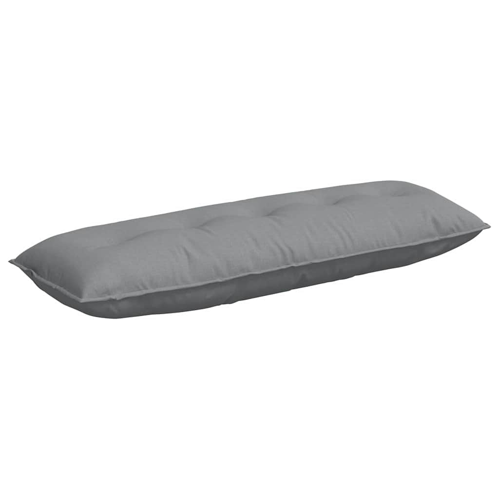 vidaXL Poduszka na plecy Jasnoszary 140 x 19 x 50 cm tkanina
