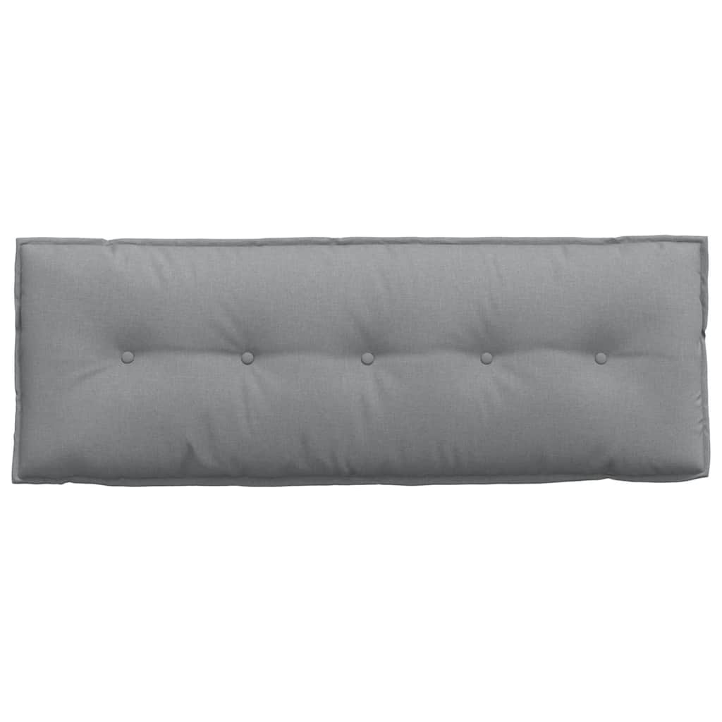 vidaXL Poduszka na plecy Jasnoszary 140 x 19 x 50 cm tkanina