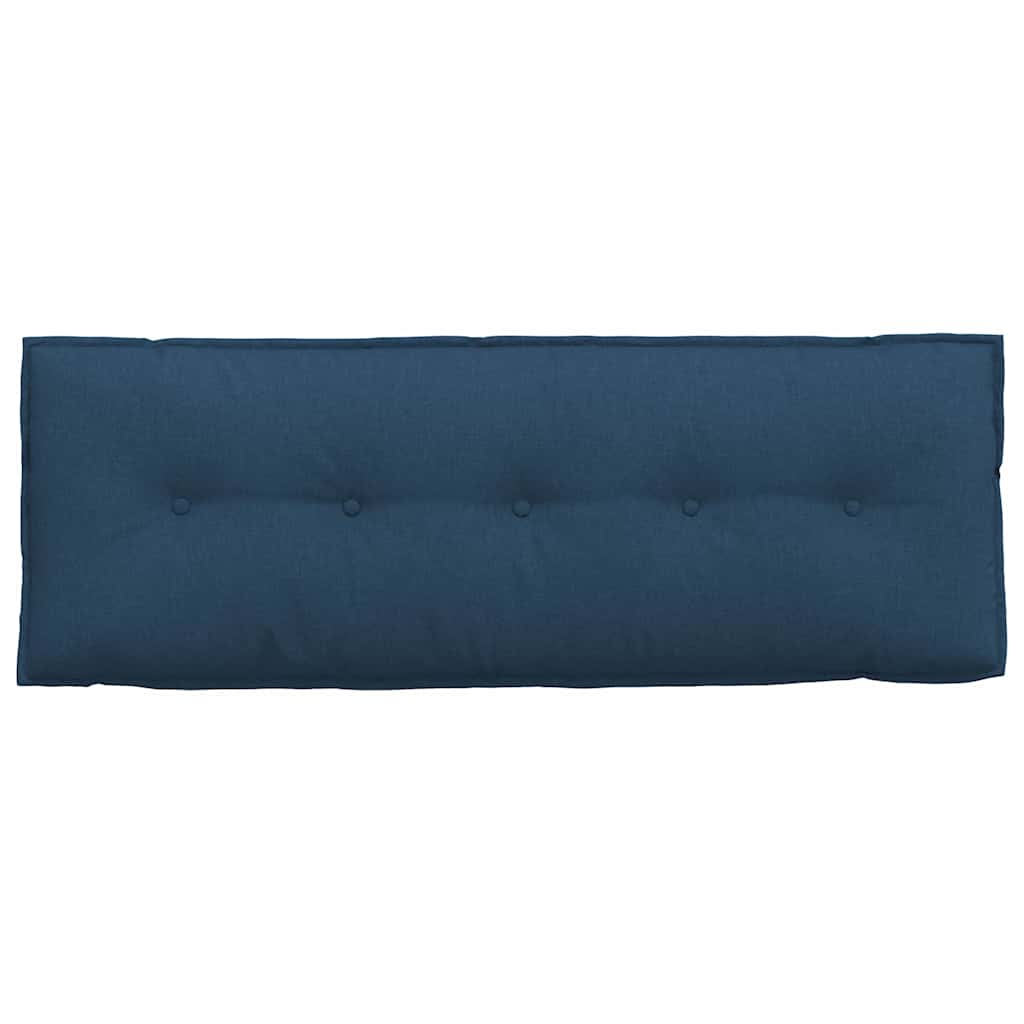 vidaXL Poduszka na plecy Niebieski 140 x 19 x 50 cm tkanina