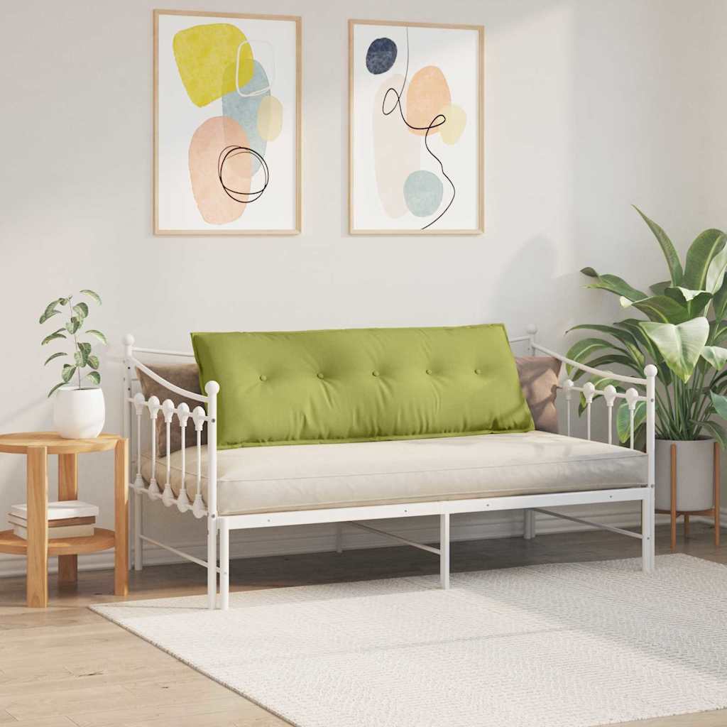 vidaXL Poduszka na plecy Jasnozielony 140 x 19 x 50 cm tkanina