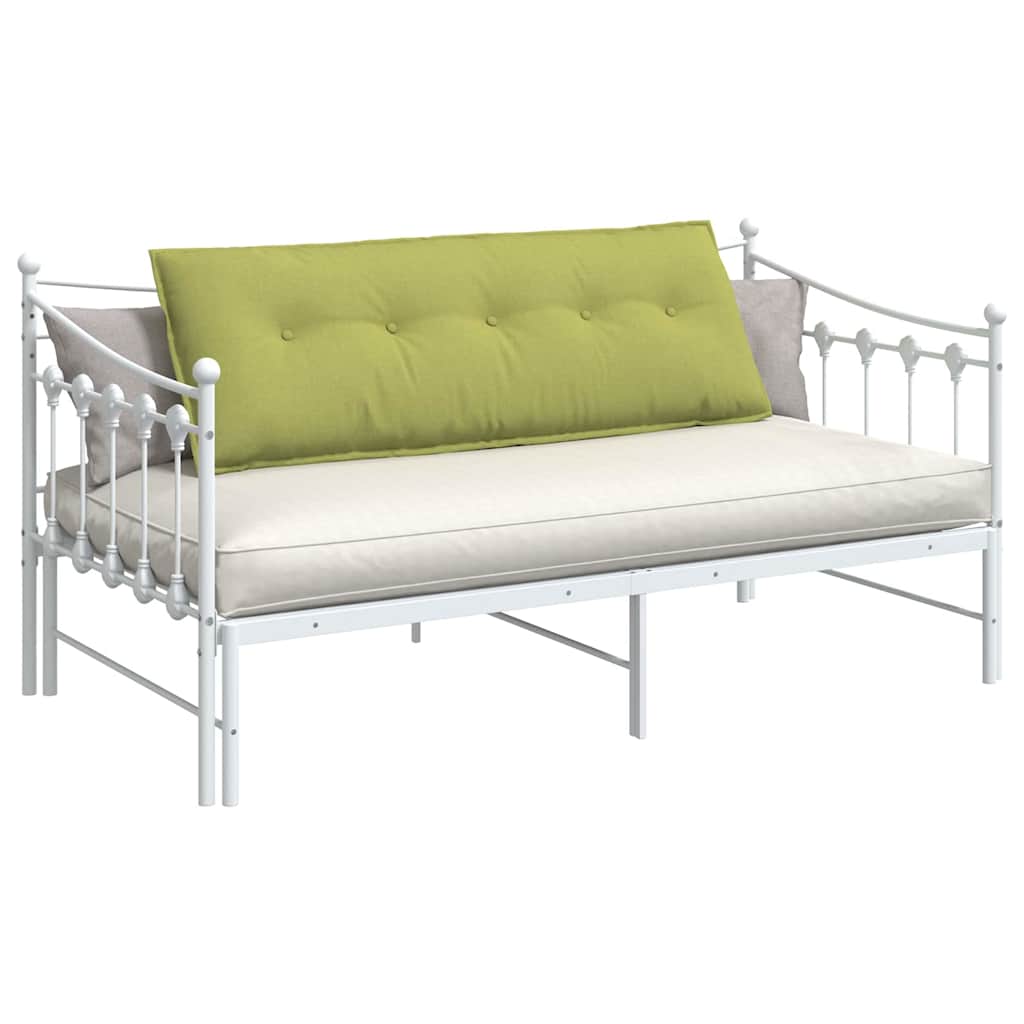 vidaXL Poduszka na plecy Jasnozielony 140 x 19 x 50 cm tkanina