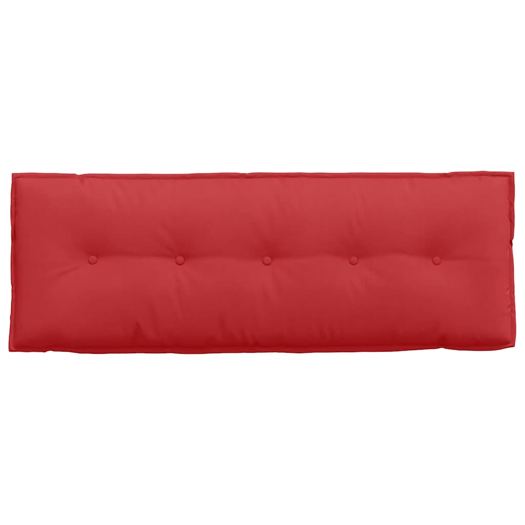 vidaXL Poduszka na plecy Czerwony 140 x 19 x 50 cm tkanina
