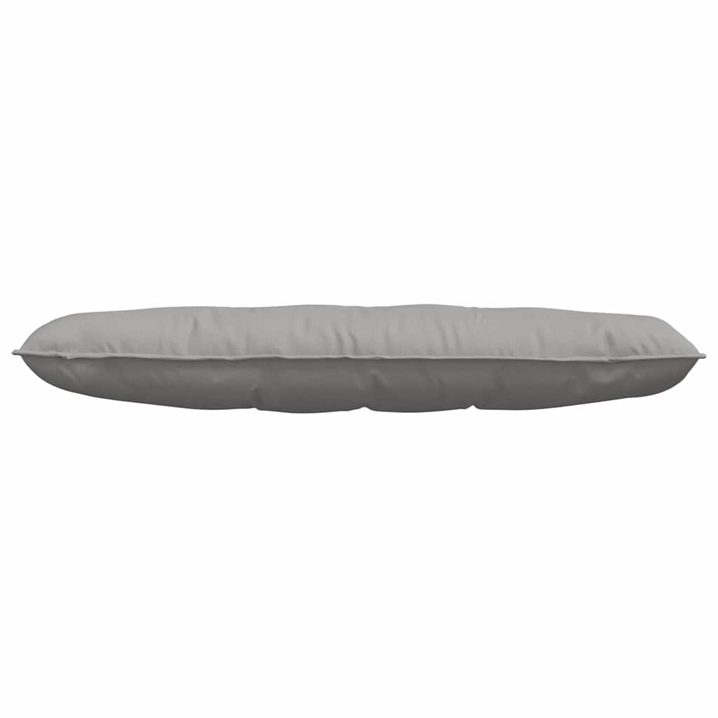 vidaXL Poduszka na plecy Szary chmur 140 x 19 x 50 cm tkanina