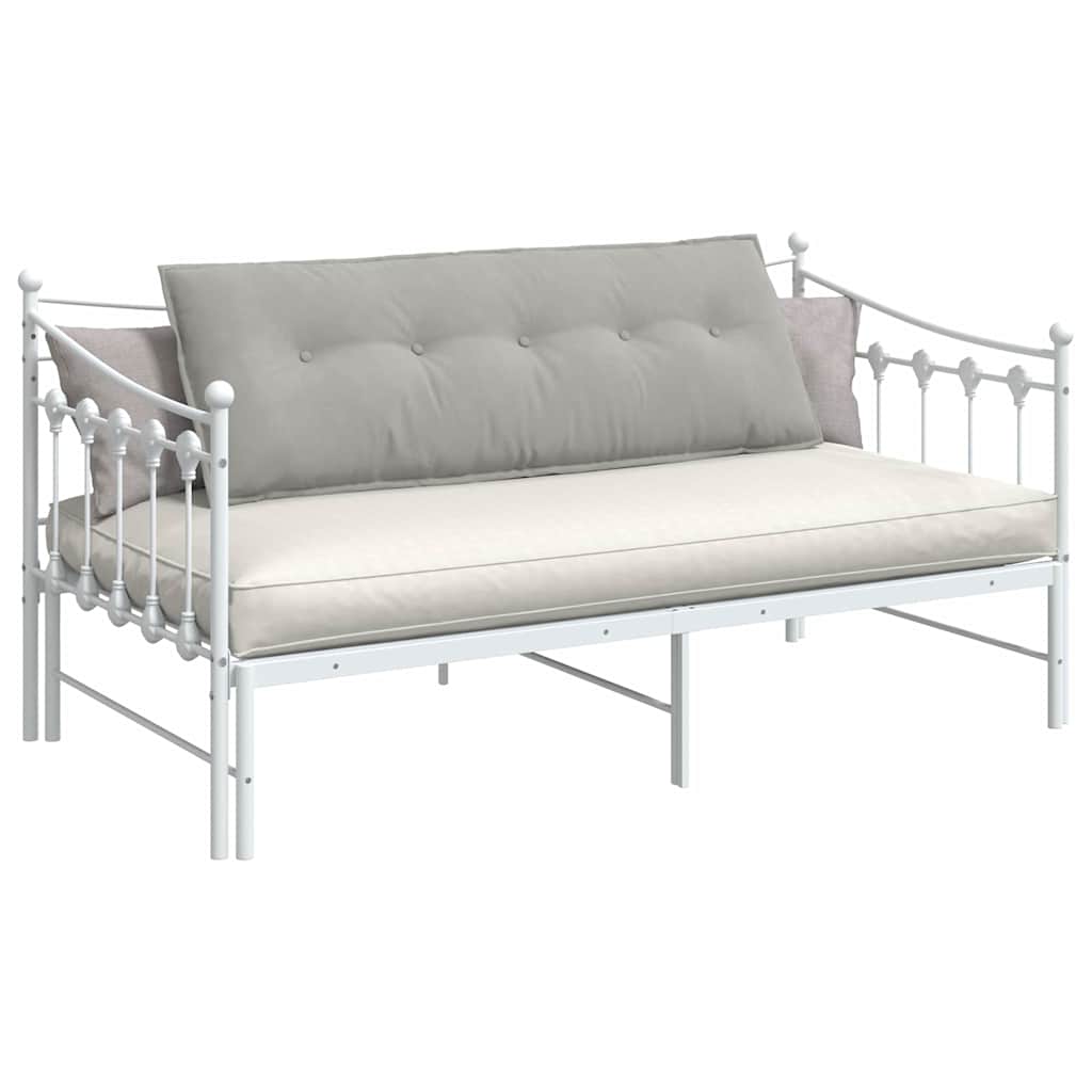 vidaXL Poduszka na plecy Jasnoszary 140 x 50 cm Tkanina mikrofibrowa