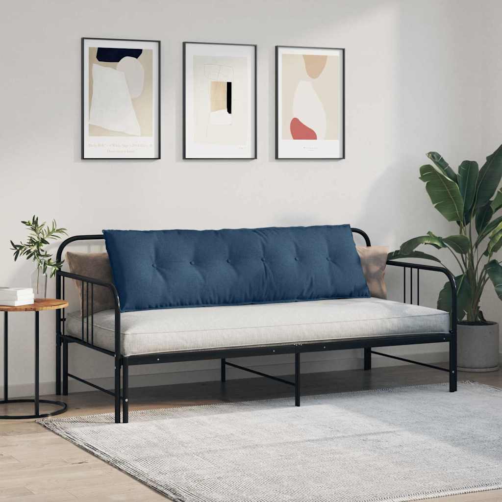 vidaXL Poduszka na plecy Niebieski 160 x 19 x 50 cm tkanina