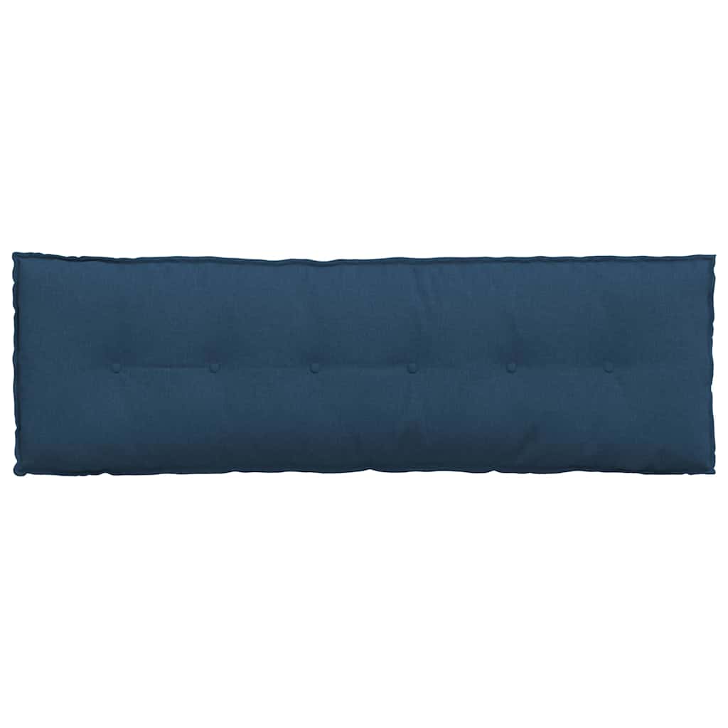 vidaXL Poduszka na plecy Niebieski 160 x 19 x 50 cm tkanina