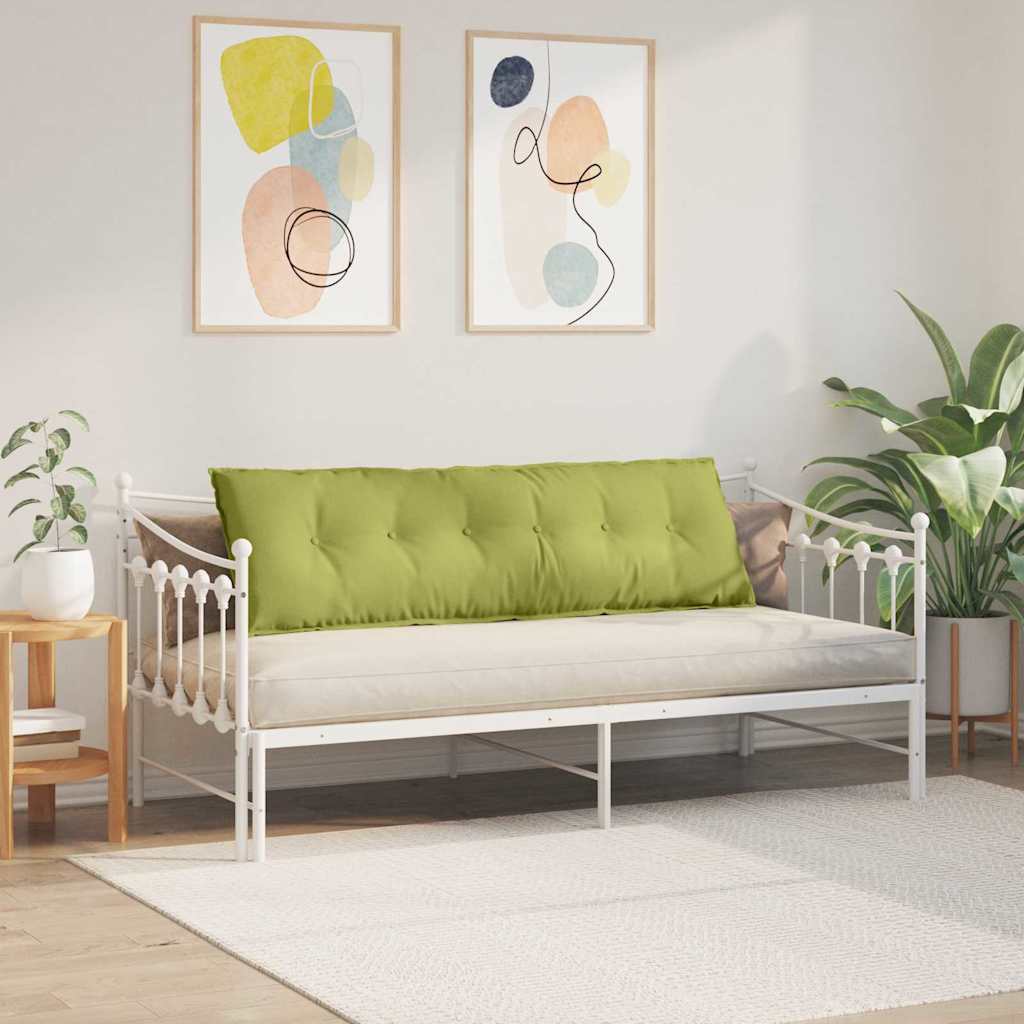 vidaXL Poduszka na plecy Jasnozielony 160 x 19 x 50 cm tkanina