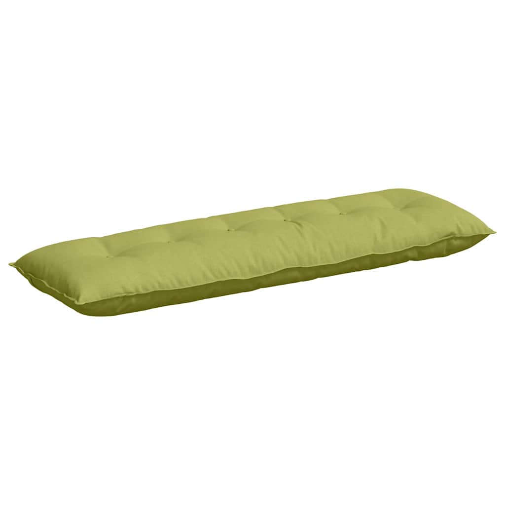 vidaXL Poduszka na plecy Jasnozielony 160 x 19 x 50 cm tkanina