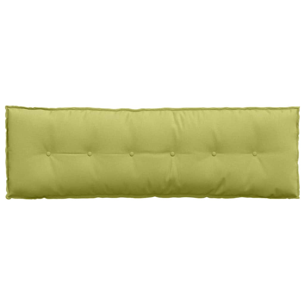 vidaXL Poduszka na plecy Jasnozielony 160 x 19 x 50 cm tkanina