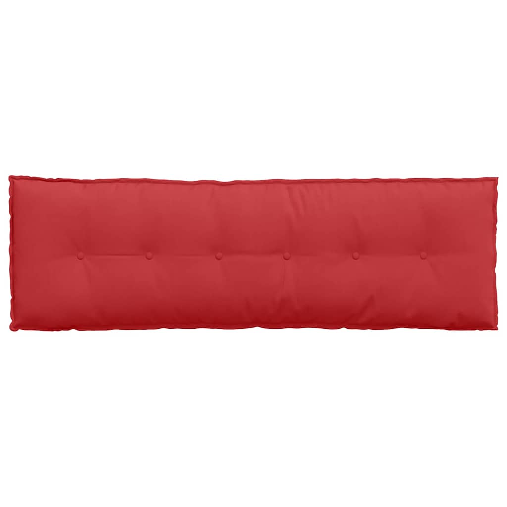 vidaXL Poduszka na plecy Czerwony 160 x 19 x 50 cm tkanina