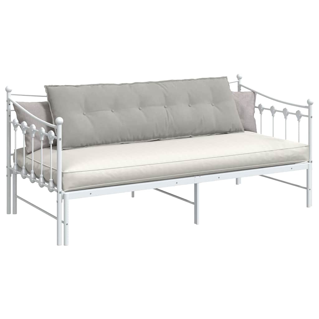 vidaXL Poduszka na plecy Jasnoszary 160 x 50 cm Tkanina mikrofibrowa