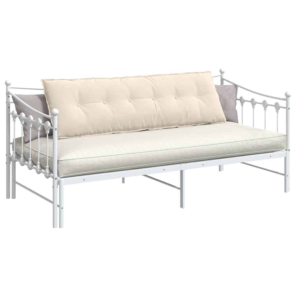 vidaXL Poduszka na plecy Beżowy 160 x 50 cm Tkanina mikrofibrowa