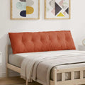 vidaXL Poduszka na plecy Czerwono-pomarańczowy 160 x 50 cm