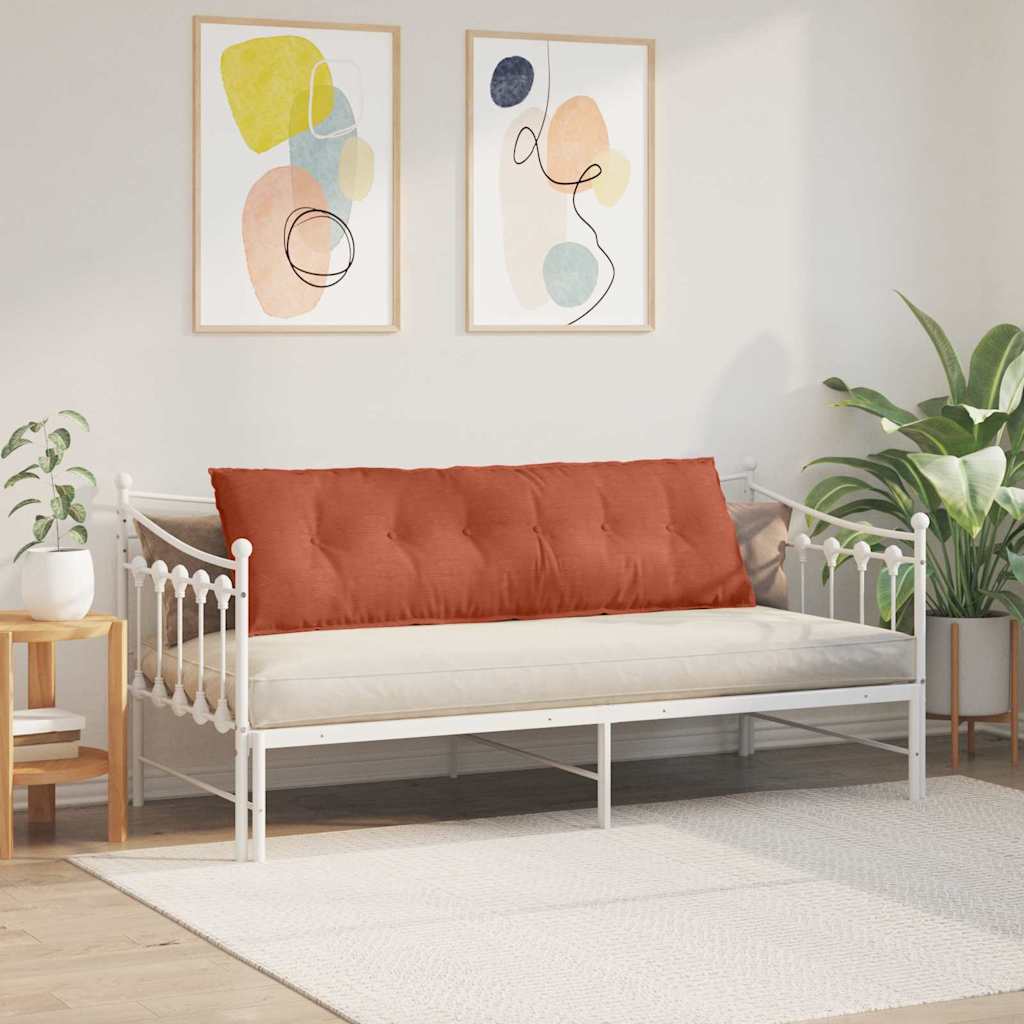 vidaXL Poduszka na plecy Czerwono-pomarańczowy 160 x 50 cm