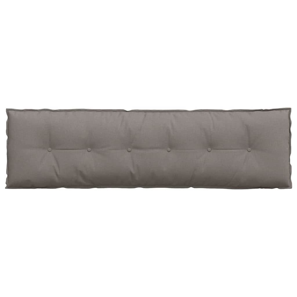 vidaXL Poduszka na plecy Ciemnoszary 180 x 19 x 50 cm tkanina