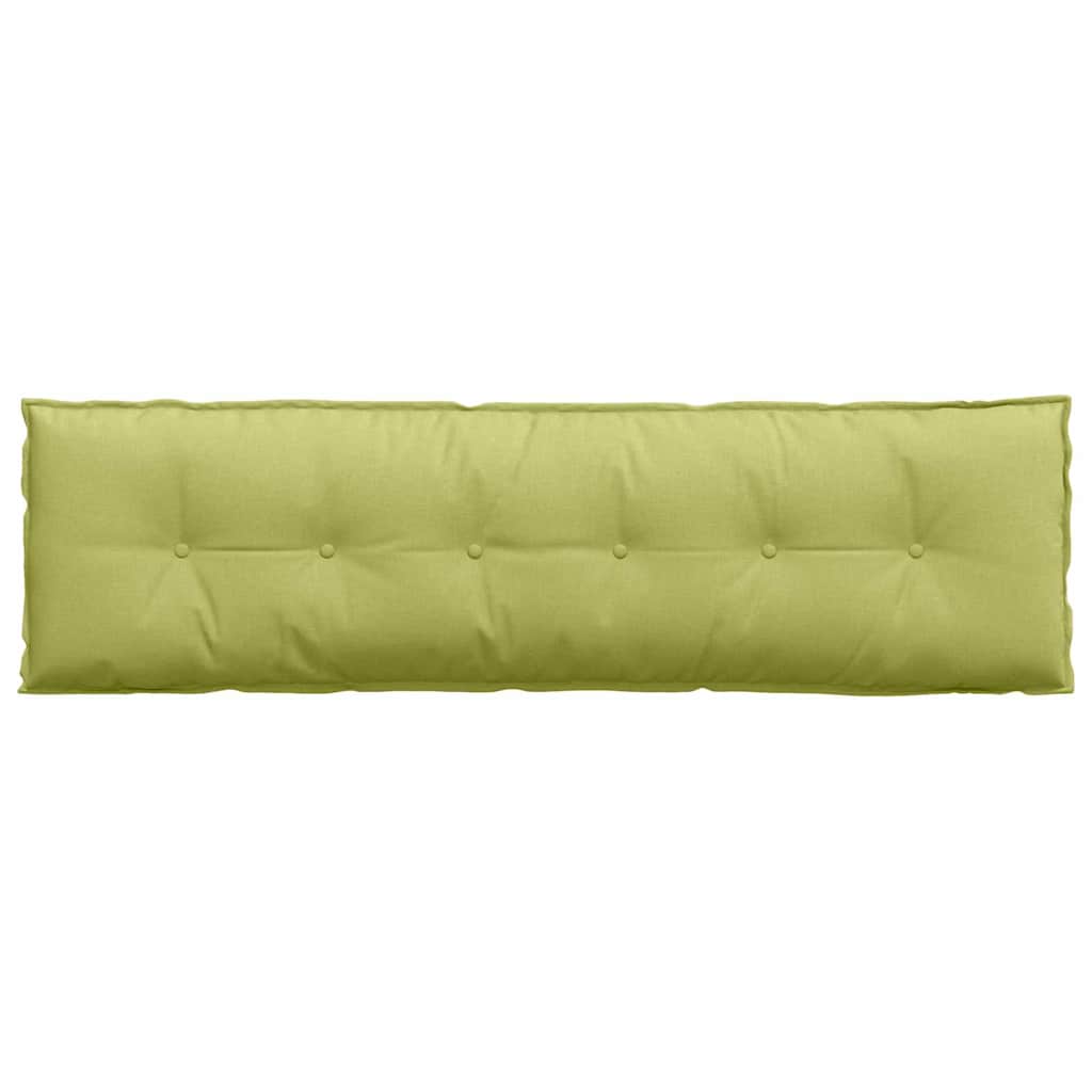 vidaXL Poduszka na plecy Jasnozielony 180 x 19 x 50 cm tkanina