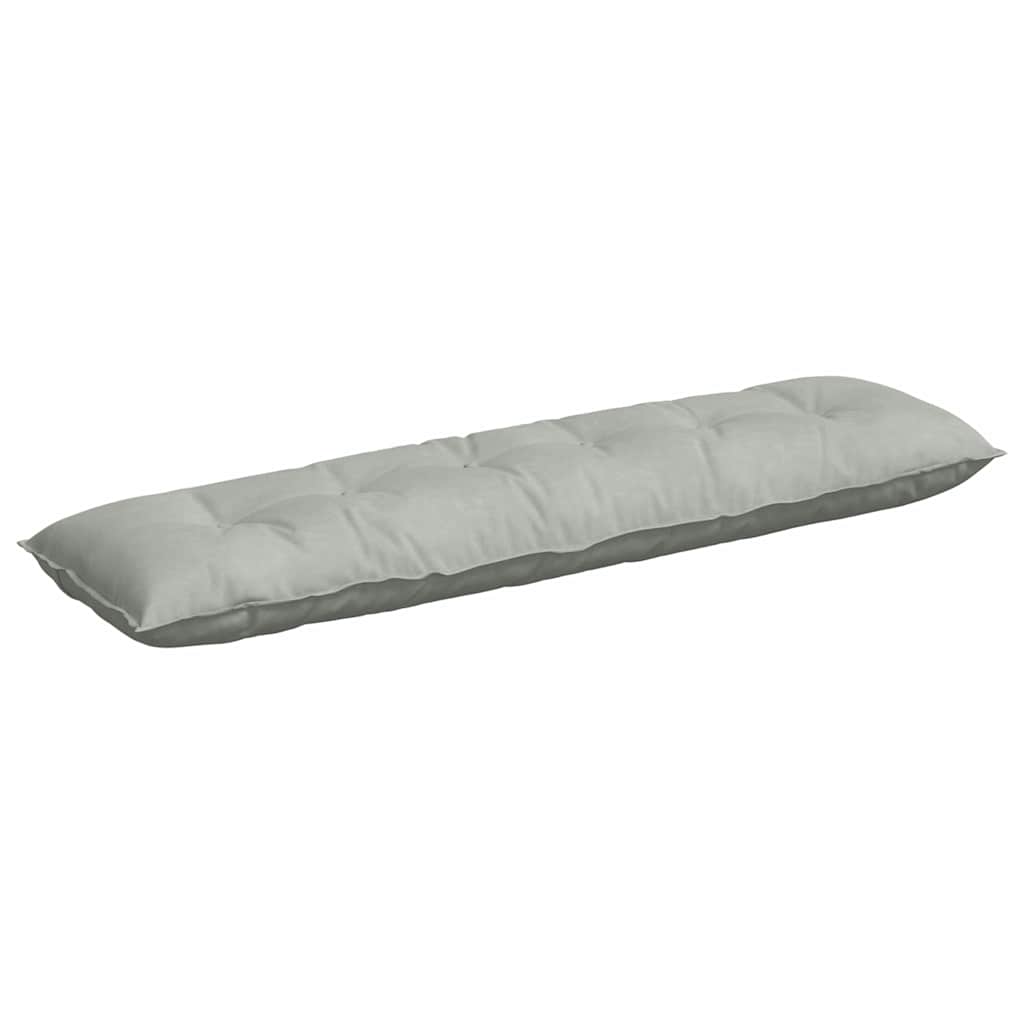 vidaXL Poduszka na plecy Jasnoszary 180 x 50 cm Tkanina sztruksowa