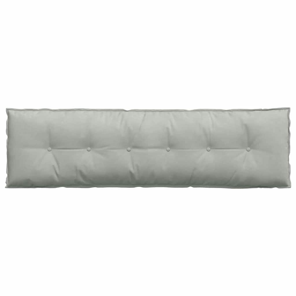 vidaXL Poduszka na plecy Jasnoszary 180 x 50 cm Tkanina sztruksowa