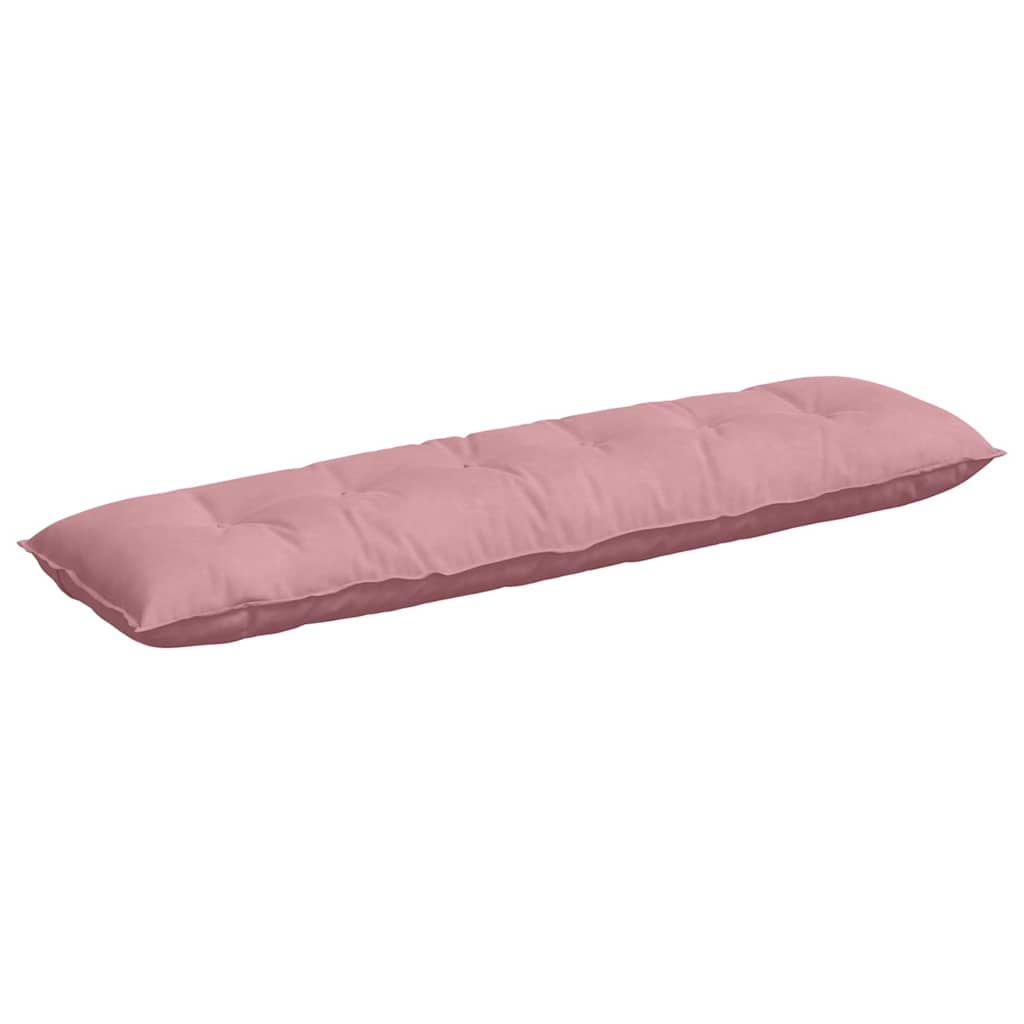 vidaXL Poduszka na plecy Różowy 180 x 50 cm Tkanina sztruksowa
