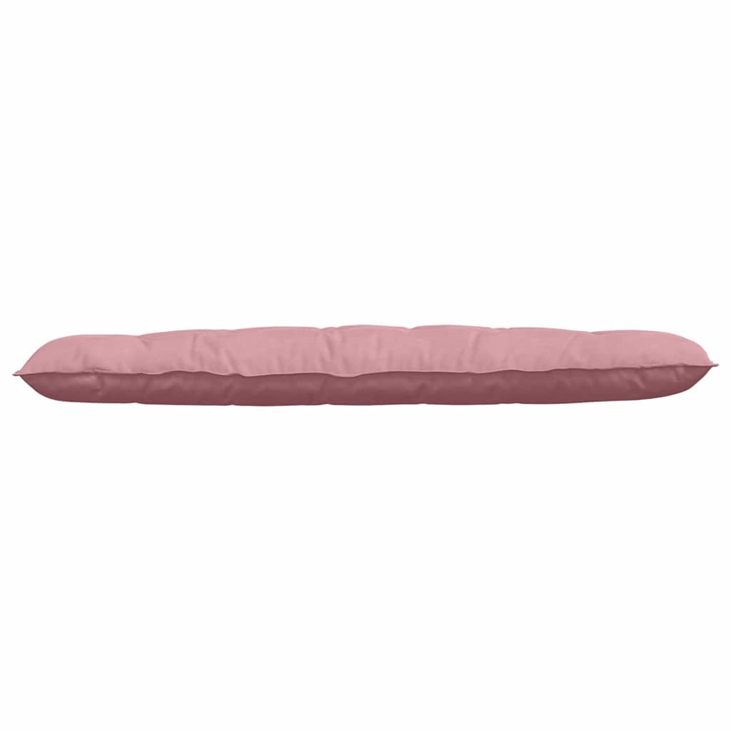 vidaXL Poduszka na plecy Różowy 180 x 50 cm Tkanina sztruksowa
