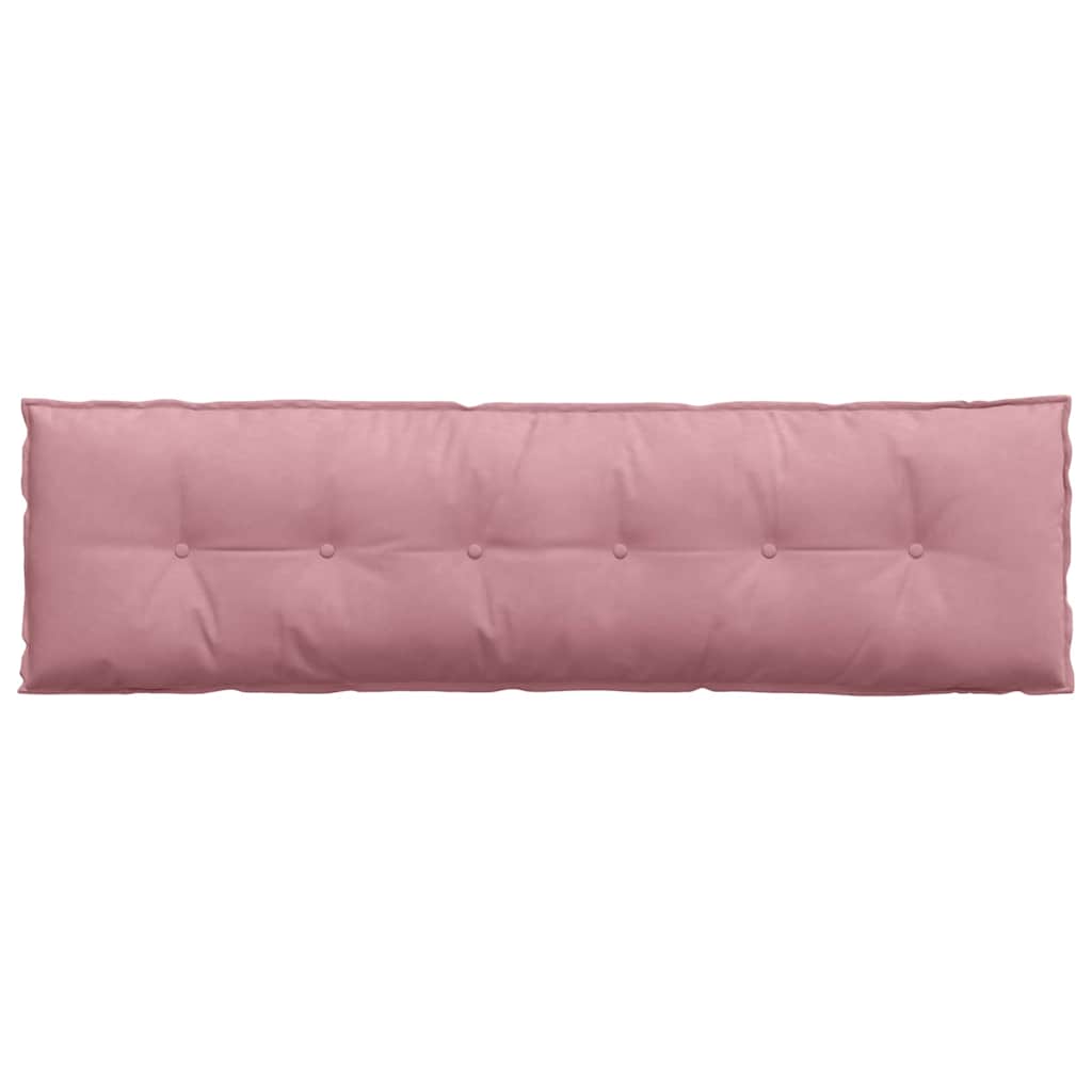 vidaXL Poduszka na plecy Różowy 180 x 50 cm Tkanina sztruksowa