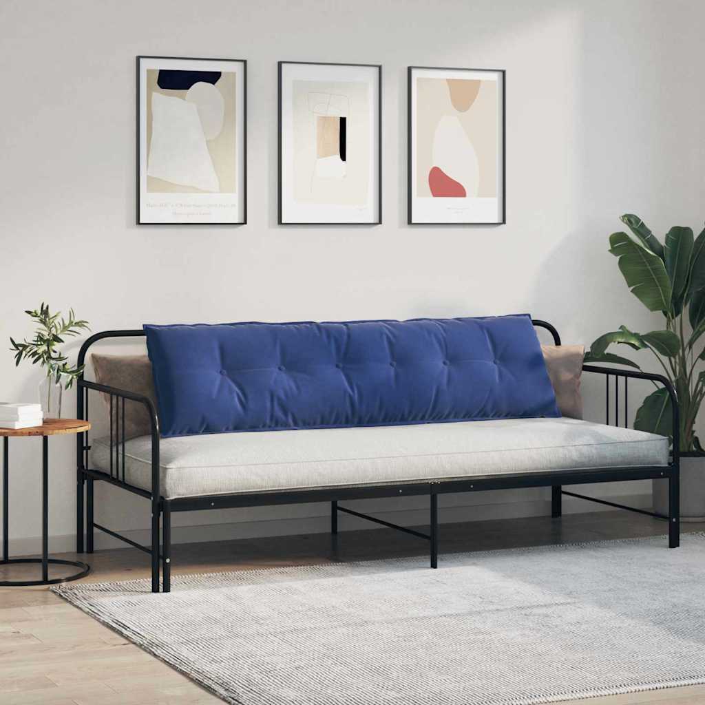 vidaXL Poduszka na plecy Niebieski policyjny 180 x 50 cm