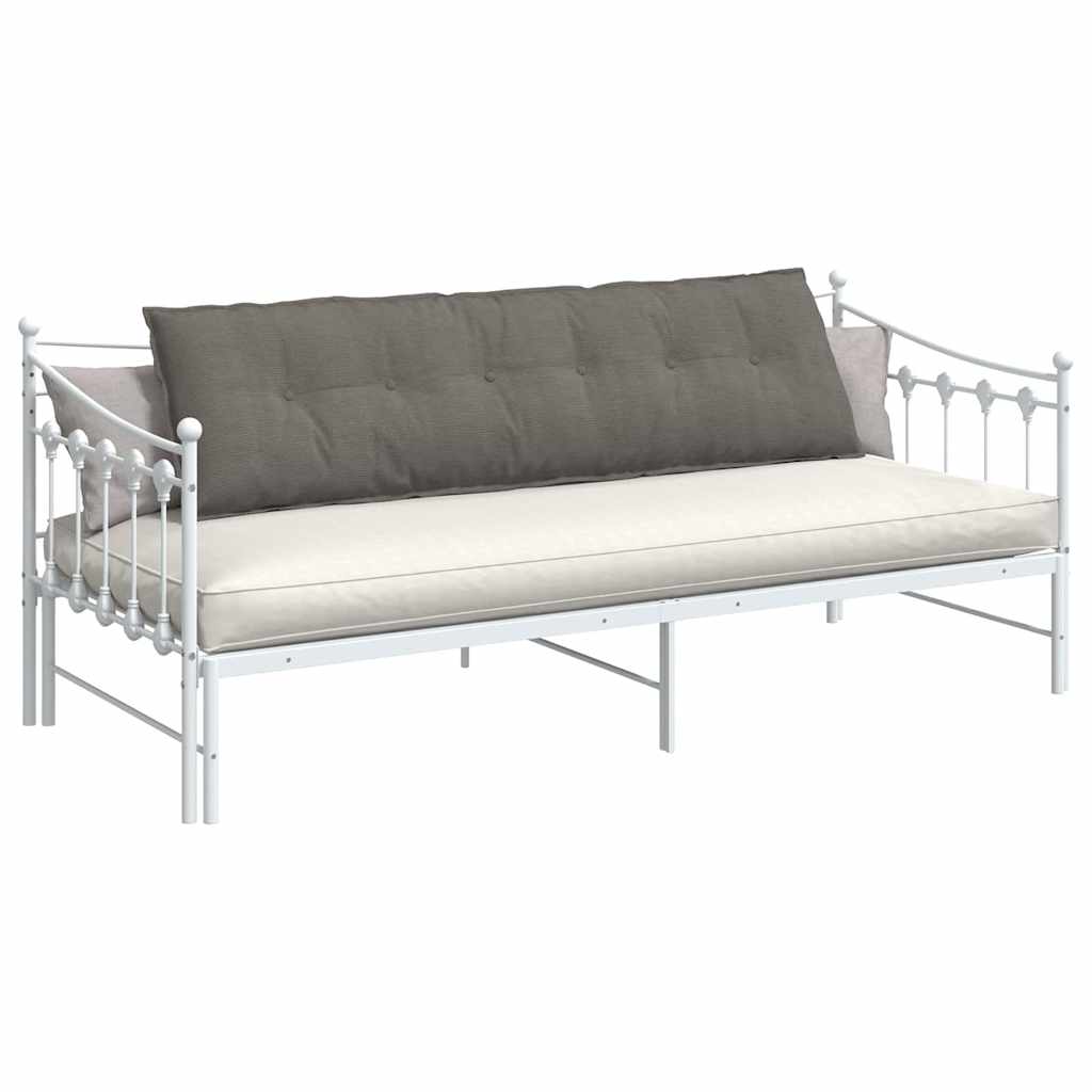 vidaXL Poduszka na plecy Jasnoszary 180 x 50 cm Tkanina sztruksowa