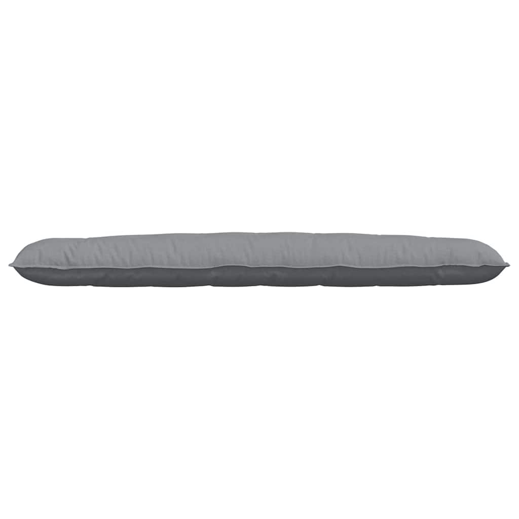 vidaXL Poduszka na plecy Jasnoszary 200 x 19 x 50 cm tkanina
