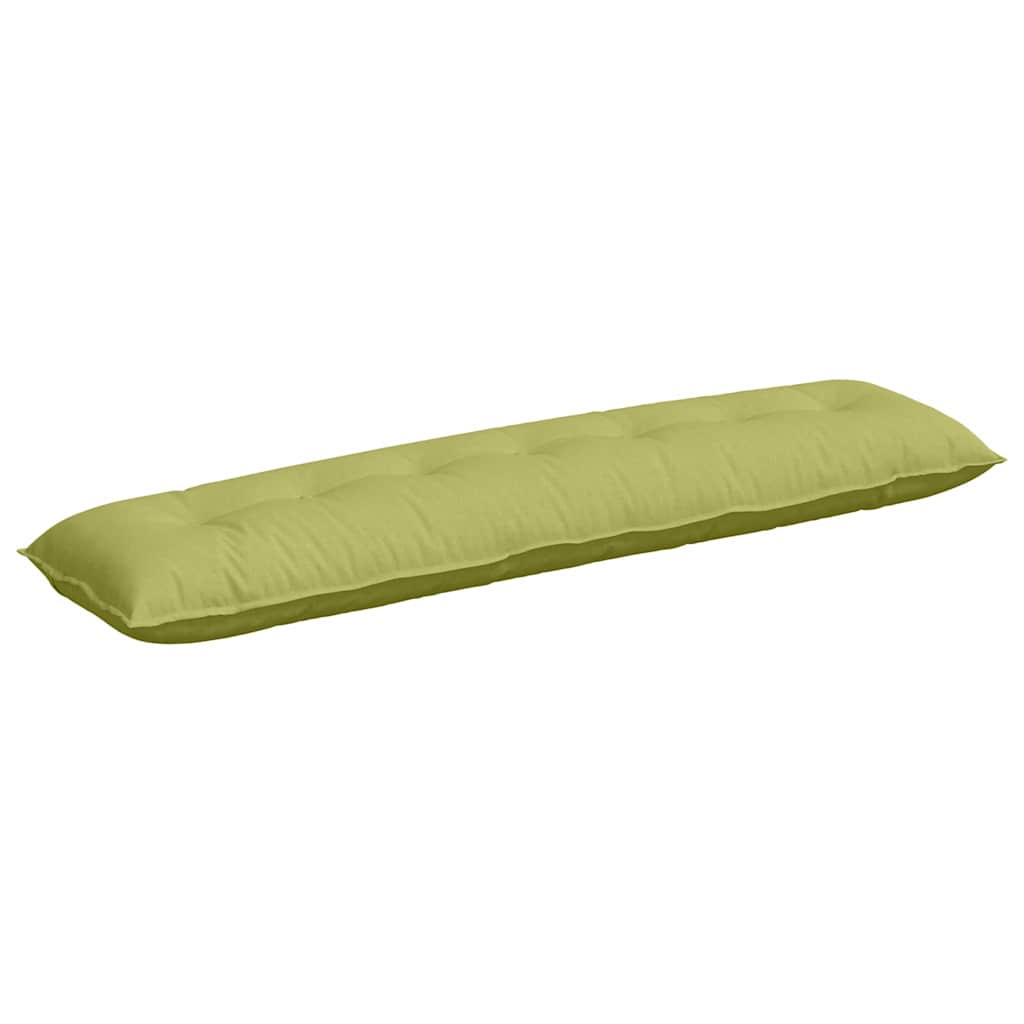 vidaXL Poduszka na plecy Jasnozielony 200 x 19 x 50 cm tkanina