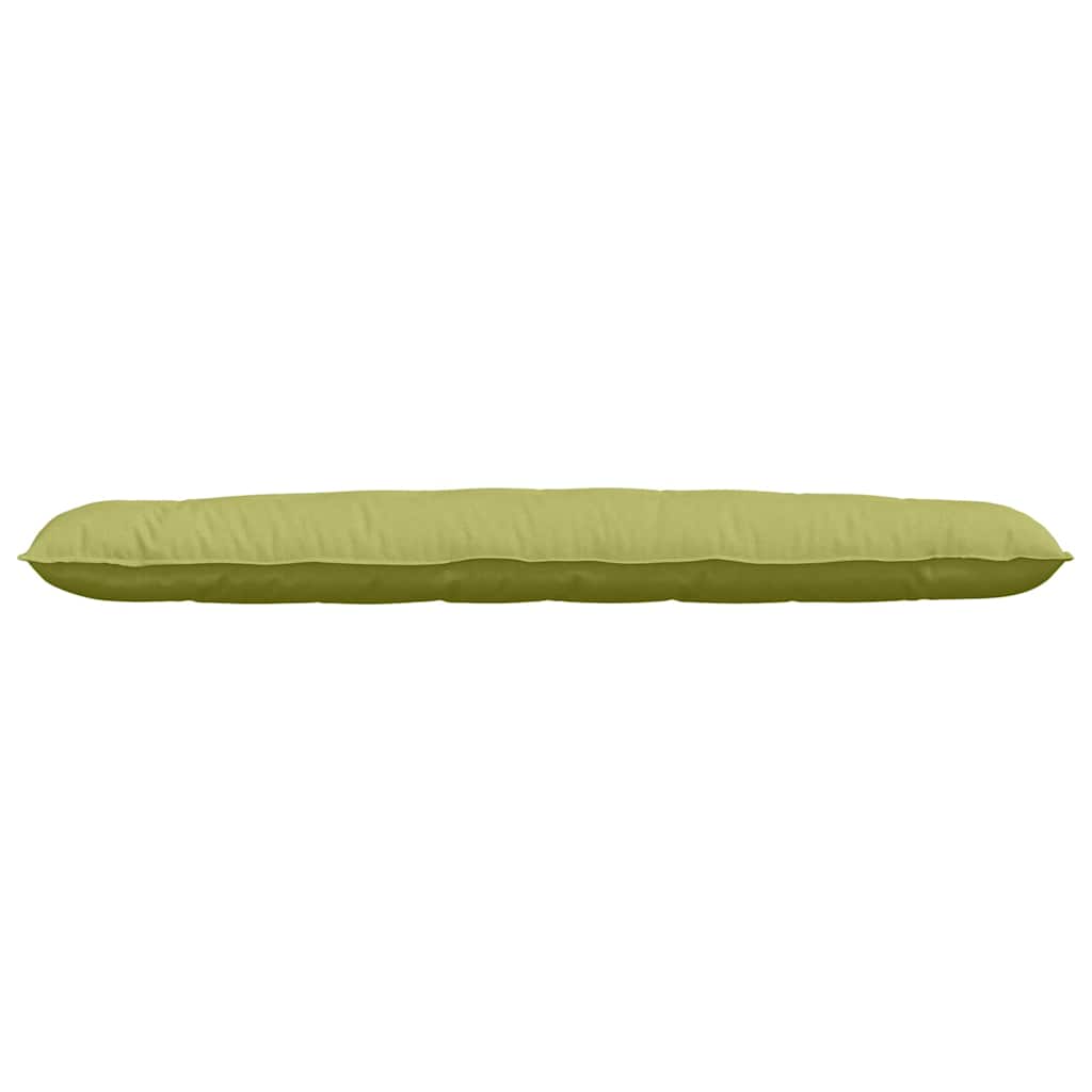 vidaXL Poduszka na plecy Jasnozielony 200 x 19 x 50 cm tkanina