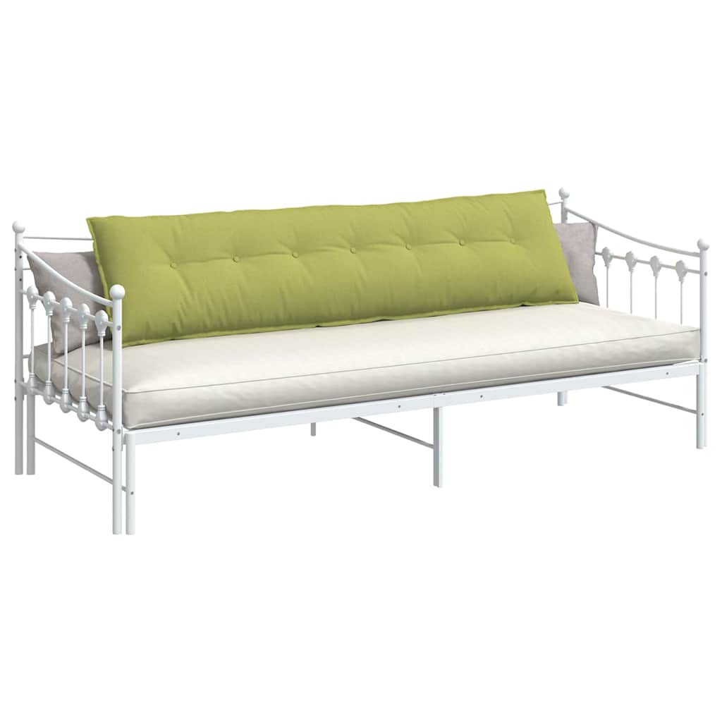 vidaXL Poduszka na plecy Jasnozielony 200 x 19 x 50 cm tkanina
