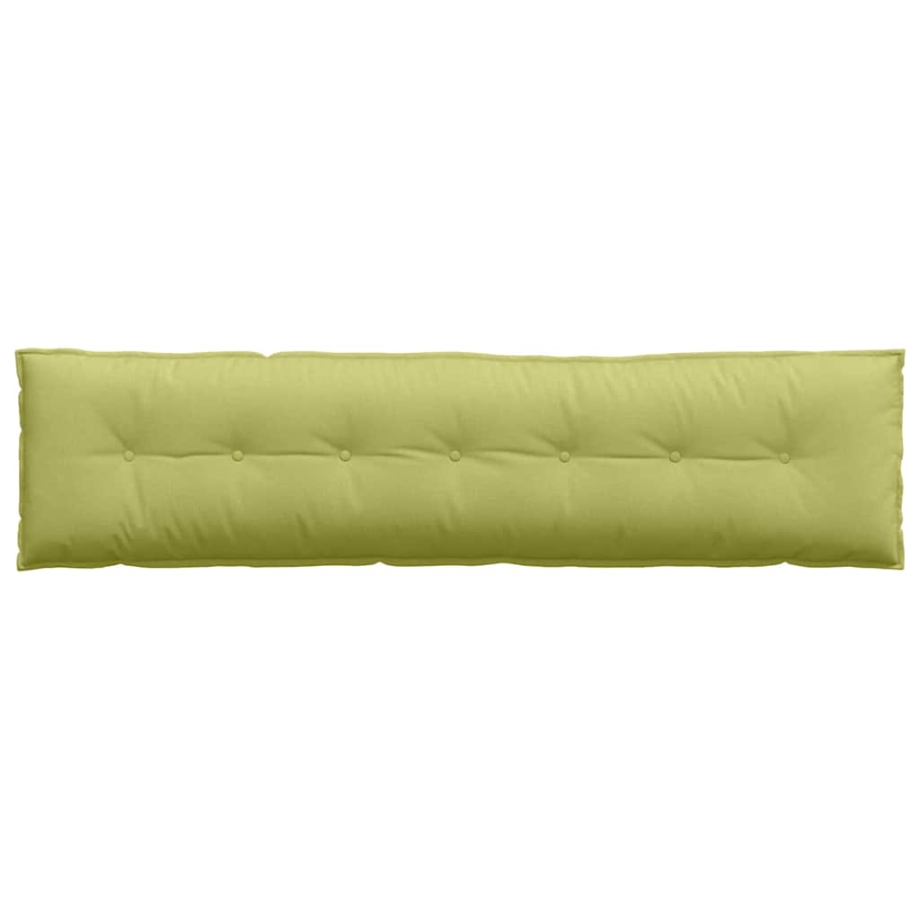 vidaXL Poduszka na plecy Jasnozielony 200 x 19 x 50 cm tkanina